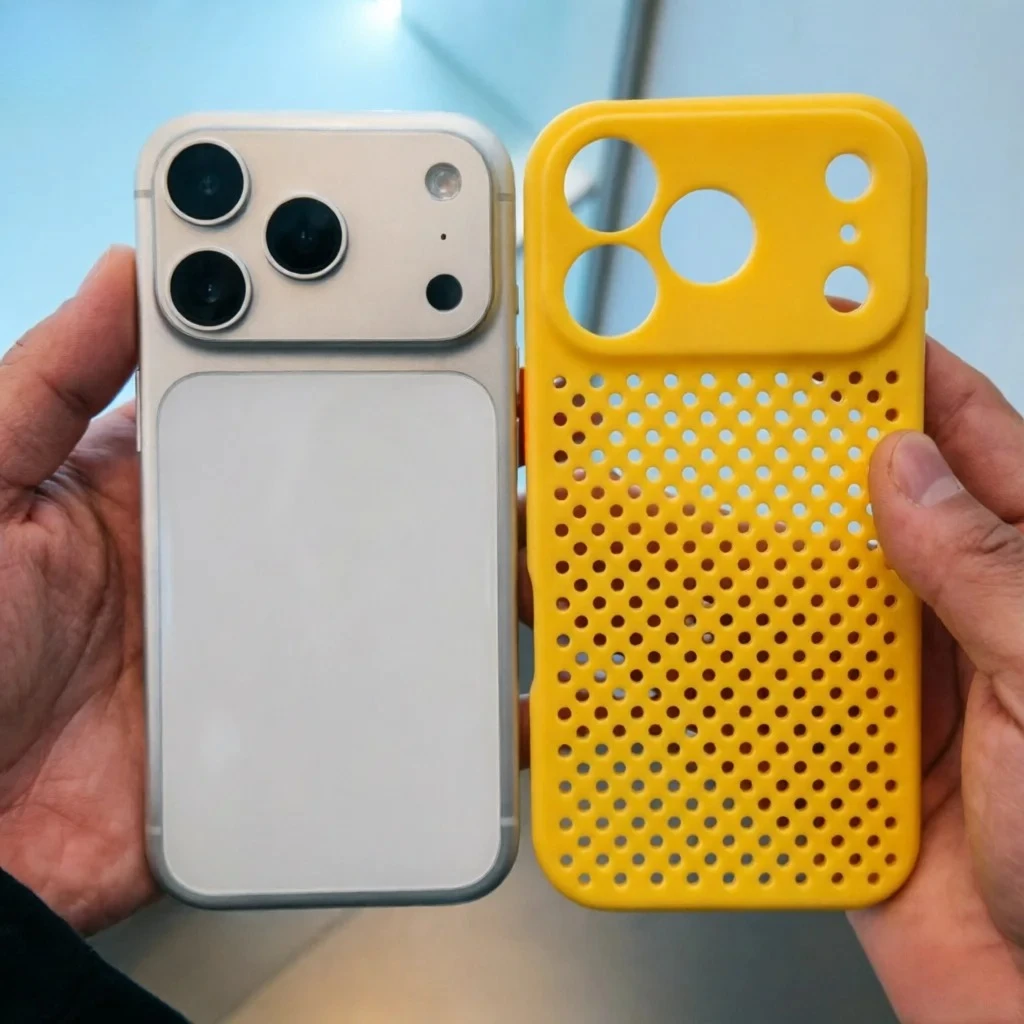 Fashion Cooling Breathable Net Ultra Thin Soft Silicone Case For iPhone 17 16 15 14 Pro Max 17 Plus Shockproof New Cover
Fashion Cooling Breathable Net Ultra Thin Soft Silicone Case For iPhone 17 16 15 14 Pro Max 17 Plus Shockproof New Cover