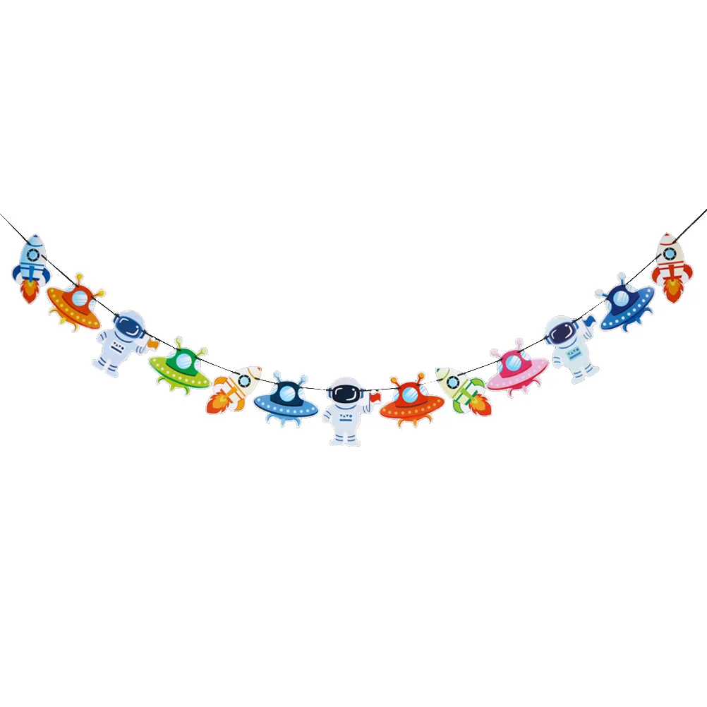 Astronaut Rockets Banner Children Bunting Birthday Garland Kids Room Decor Paper Birthday Banner Festive
Astronaut Rockets Banner Children Bunting Birthday Garland Kids Room Decor Paper Birthday Banner Festive