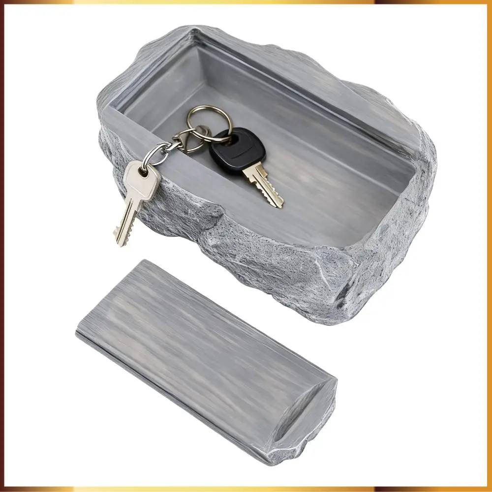 Hide A Key Outside in Rock Large Size Resin Hidden Key Box Looks & Feels Like Real Stone for Outdoor Garden Or Yard Geocaching
Hide A Key Outside in Rock Large Size Resin Hidden Key Box Looks & Feels Like Real Stone for Outdoor Garden Or Yard Geocaching