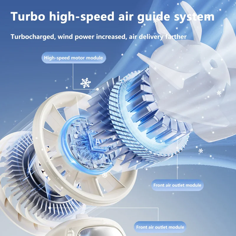Lenovo Handheld Eletric Turbo Fan 30000RPM Portable USB Folding Neck Fan Fast Cooling Semiconductor Tech Outdoor Camping Office
Lenovo Handheld Eletric Turbo Fan 30000RPM Portable USB Folding Neck Fan Fast Cooling Semiconductor Tech Outdoor Camping Office