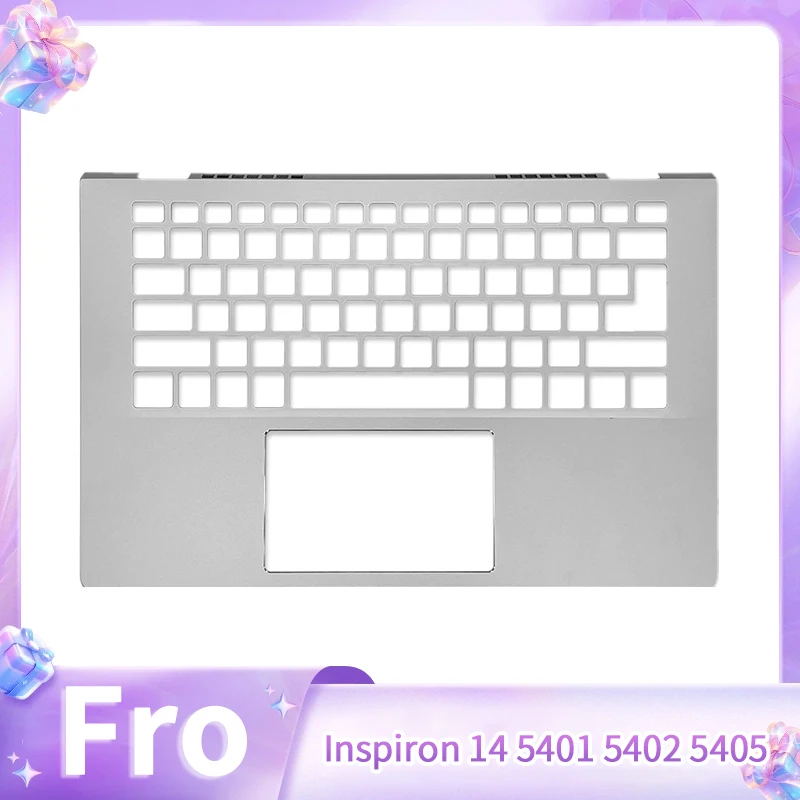 Новый верхний корпус (C-крышка) с рамкой клавиатуры для Inspiron 14 5401 5402 5405, серебристый
Новый верхний корпус (C-крышка) с рамкой клавиатуры для Inspiron 14 5401 5402 5405, серебристый
