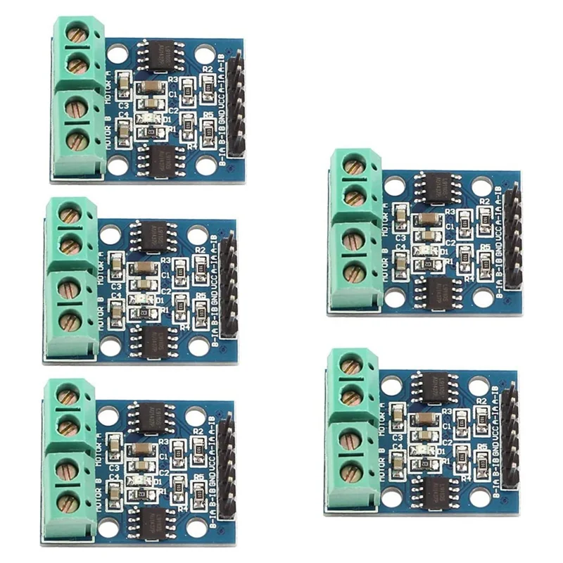5Pcs L9110S 2 Channels DC Stepper Motor Dual Motor Driver Module Controller Board for Arduino‘-AA68
5Pcs L9110S 2 Channels DC Stepper Motor Dual Motor Driver Module Controller Board for Arduino‘-AA68