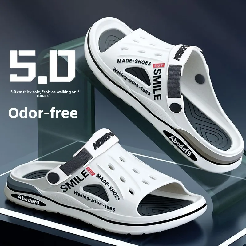 Men's Summer Breathable Slip-On Shoes Thick Bottom Beach Fashionable Slippers Sports Sandals Anti-Slip Casual Slippers
Men's Summer Breathable Slip-On Shoes Thick Bottom Beach Fashionable Slippers Sports Sandals Anti-Slip Casual Slippers