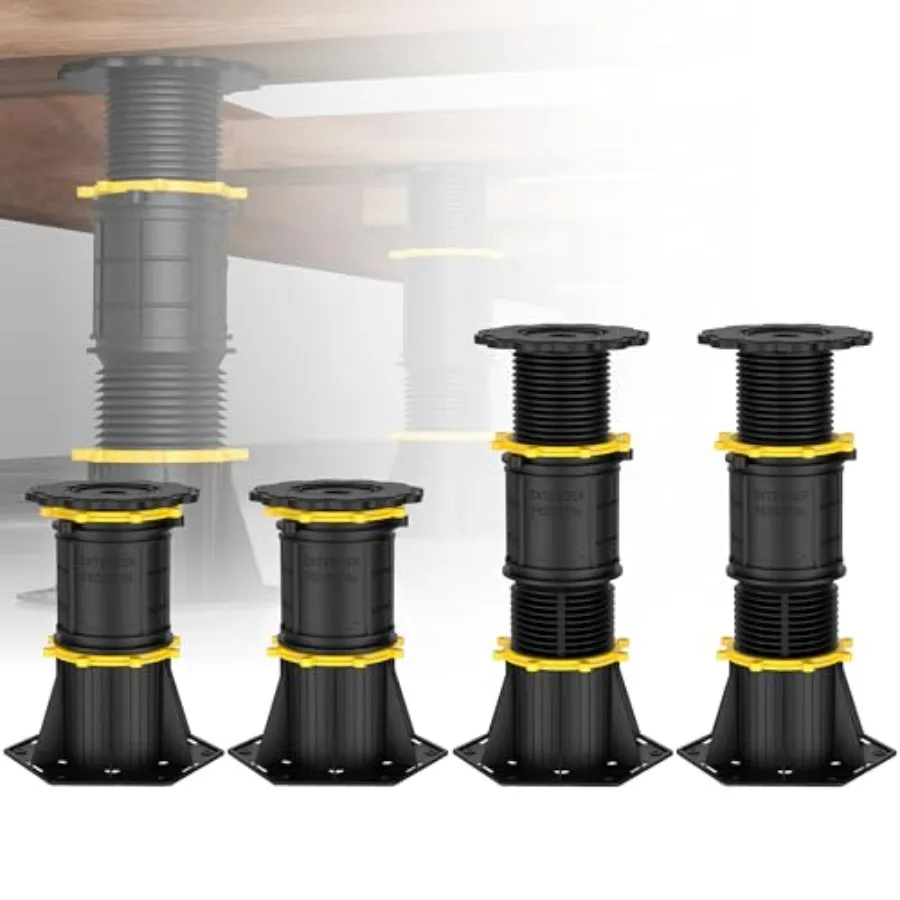 Wlrrcwdttc 4 Pcs Adjustable Height Bed Support Legs, Bed Frame Center Support Legs for Bed Frame/Bed Center Slat, Bed Support R
Wlrrcwdttc 4 Pcs Adjustable Height Bed Support Legs, Bed Frame Center Support Legs for Bed Frame/Bed Center Slat, Bed Support R