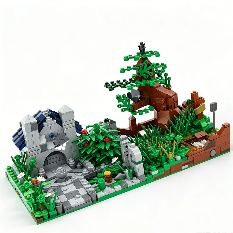 Retro Wilderness Ruins Building Block Set — Small-Particle DIY Assembly Kit for Jungle Castle Dioramas, Collectibles, and Gifts
Retro Wilderness Ruins Building Block Set — Small-Particle DIY Assembly Kit for Jungle Castle Dioramas, Collectibles, and Gifts