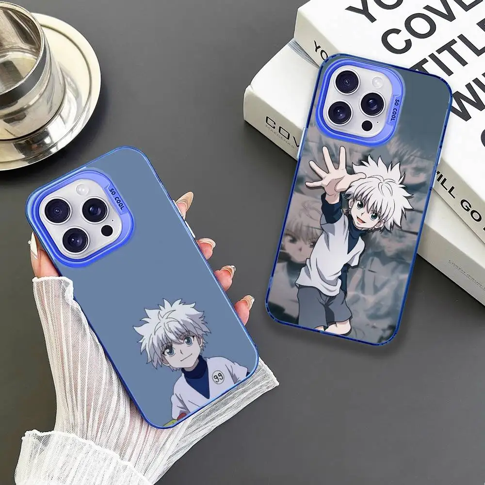 Anime H-Hunter K-Killua Phone Case For iPhone 16,15,14,13,12,11,Mini,Pro,MAX Blue Matte Shockproof Cover
Anime H-Hunter K-Killua Phone Case For iPhone 16,15,14,13,12,11,Mini,Pro,MAX Blue Matte Shockproof Cover