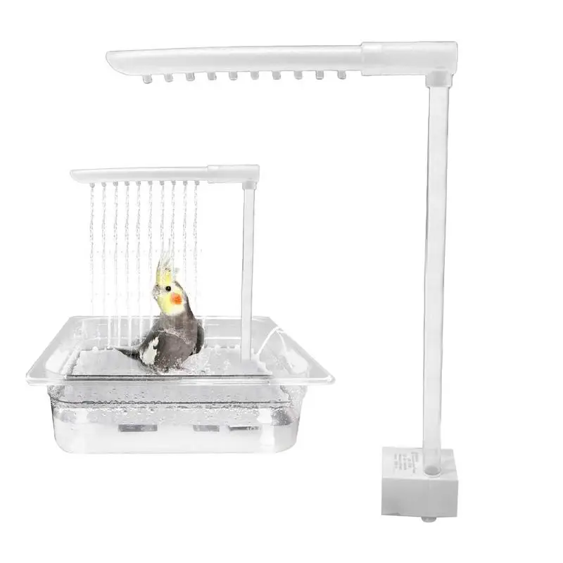 Parrot Shower Shower Head With Running Water For Cage Fountain Convenient Automatic Pet Pool Toy For Budgies Lovebirds Parakeet
Parrot Shower Shower Head With Running Water For Cage Fountain Convenient Automatic Pet Pool Toy For Budgies Lovebirds Parakeet