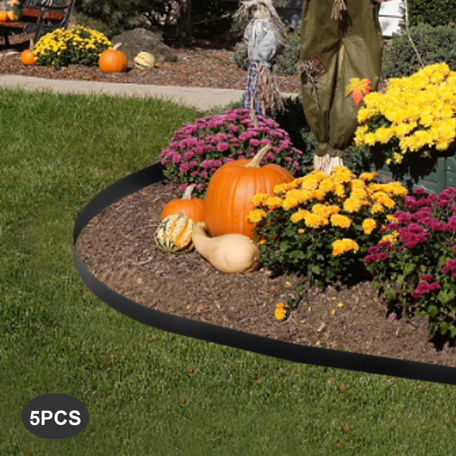 3in T-shaped Landscape Edging Barrier, Black, 5 PCS Steel Lawn Edging for Outdoor Yard
3in T-shaped Landscape Edging Barrier, Black, 5 PCS Steel Lawn Edging for Outdoor Yard