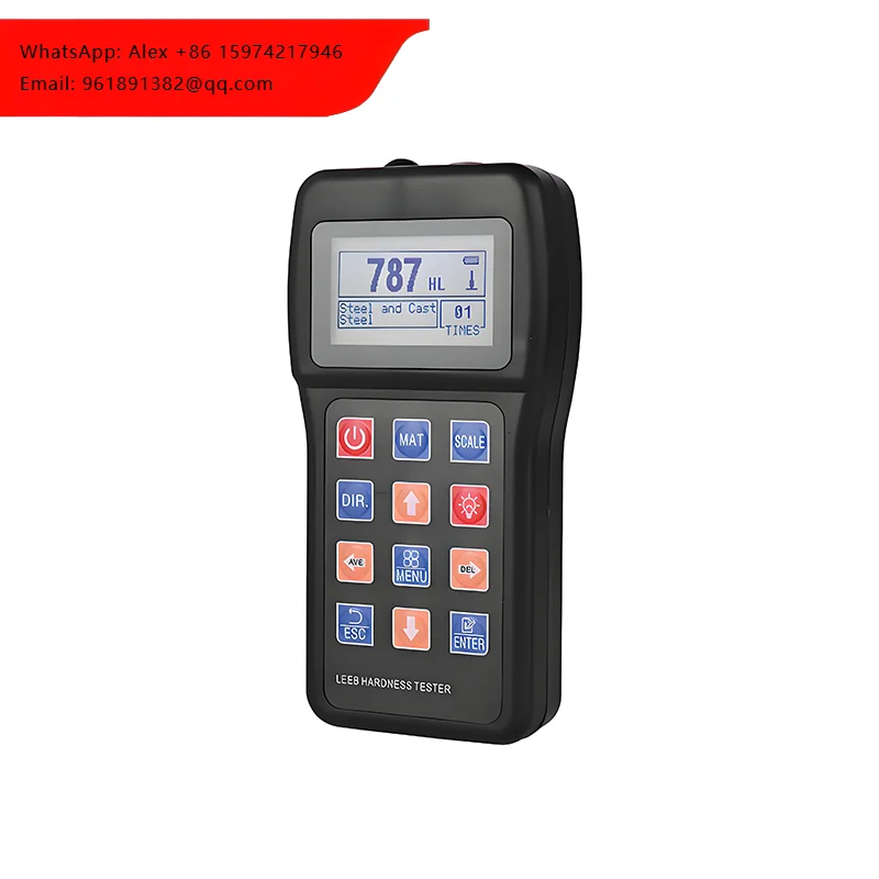 Professional Sales Steel Durometer Portable Leeb Hardness Tester High Accuracy IP55 Protection 170-960HLD Measurement Range
Professional Sales Steel Durometer Portable Leeb Hardness Tester High Accuracy IP55 Protection 170-960HLD Measurement Range