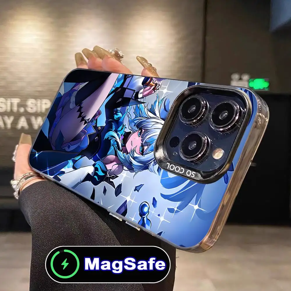 Чехол для телефона Honkai Star Rail Cerydra для iPhone 17, 16, 15, 14, 13, 12, 11 Air Pro Max Plus MagSafe, полупрозрачный цветной чехол
Чехол для телефона Honkai Star Rail Cerydra для iPhone 17, 16, 15, 14, 13, 12, 11 Air Pro Max Plus MagSafe, полупрозрачный цветной чехол