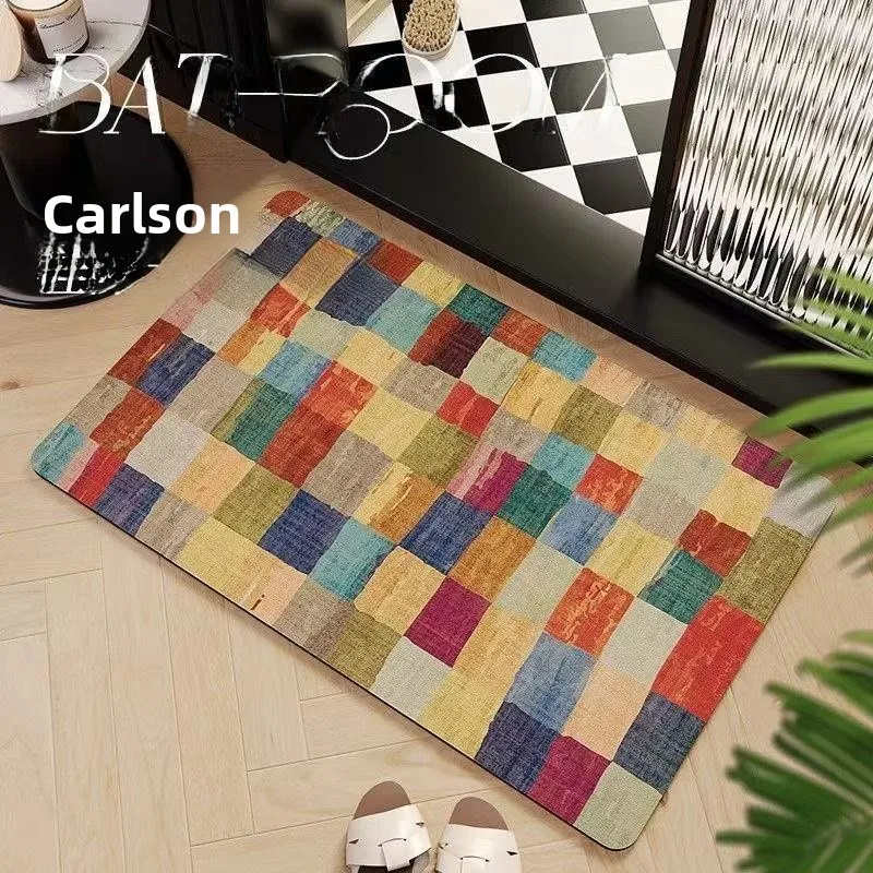 Австралийский ретро-коврик для ванной из силикона, с высокой впитываемостью, нескользящий, быстросохнущий, для туалета, входа и душевой зоны
Австралийский ретро-коврик для ванной из силикона, с высокой впитываемостью, нескользящий, быстросохнущий, для туалета, входа и душевой зоны