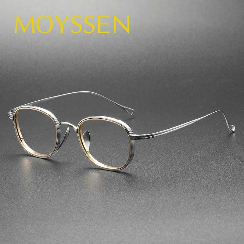 Japan Luxury Brand Designer Men's Pure Titanium Retro Square Frame Glasses Women Rectangle Myopia Optical Lenses Eyewear KMN1221
Japan Luxury Brand Designer Men's Pure Titanium Retro Square Frame Glasses Women Rectangle Myopia Optical Lenses Eyewear KMN1221
