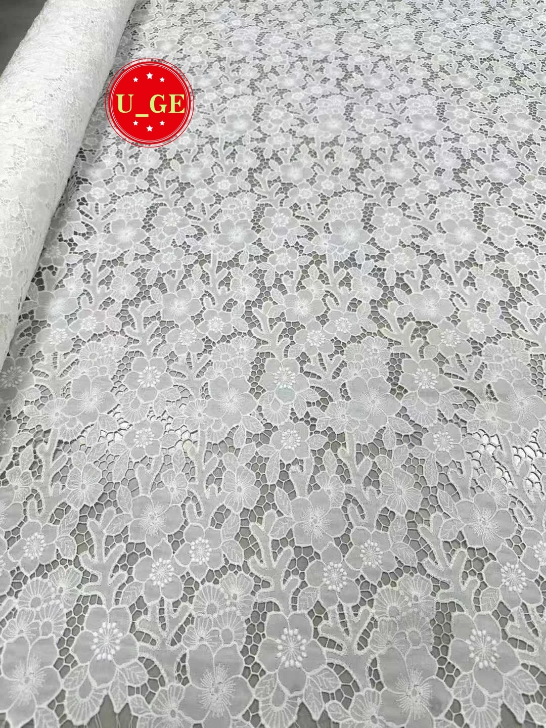 5Yards Ultra Latest Delicate Best Quality Very Soft Laser Cotton Lace fabric For Party Evening Dresses U_Ge2863
5Yards Ultra Latest Delicate Best Quality Very Soft Laser Cotton Lace fabric For Party Evening Dresses U_Ge2863