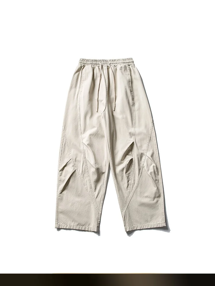 Retro Japanese Sle Men's Wide Leg Pants Spring Trendy Brand Pleated Splicing Workwear Knife Trousers Long Cotton Casua...
Retro Japanese Sle Men's Wide Leg Pants Spring Trendy Brand Pleated Splicing Workwear Knife Trousers Long Cotton Casua...