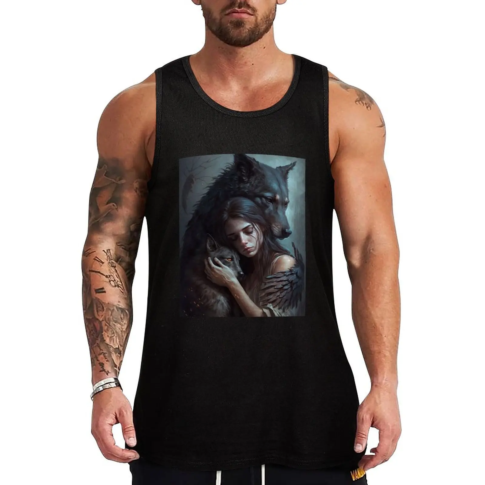 Strength and tenderness in one Tank Top anime t-shirts sleeveless vest men sleeveless shirt man gym
Strength and tenderness in one Tank Top anime t-shirts sleeveless vest men sleeveless shirt man gym