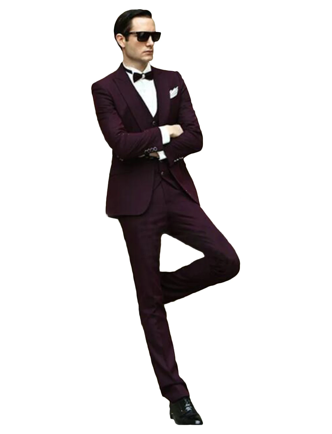 Men's Slim Fit 3 Piece Suit Peak Lapel Dinner Wedding Party Tuxedo Jacket Vest Pants
Men's Slim Fit 3 Piece Suit Peak Lapel Dinner Wedding Party Tuxedo Jacket Vest Pants