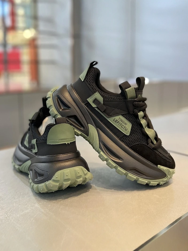 Men's Sporty Casual Shoes Summer Trendy All-Match Running Increase Dad's Popular Shoes Anti-Slip Rubber Sole Breathable
Men's Sporty Casual Shoes Summer Trendy All-Match Running Increase Dad's Popular Shoes Anti-Slip Rubber Sole Breathable