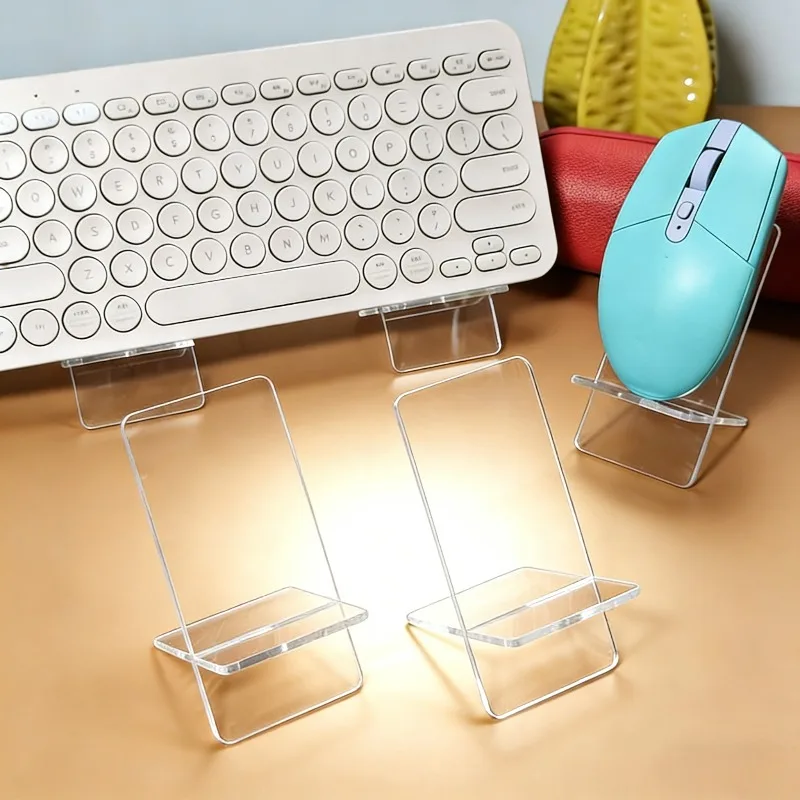 2pcs Transparent Acrylic Phone Holder Detachable Ultra-thin and Portable Multifunctional Desktop Product Display Stand
2pcs Transparent Acrylic Phone Holder Detachable Ultra-thin and Portable Multifunctional Desktop Product Display Stand