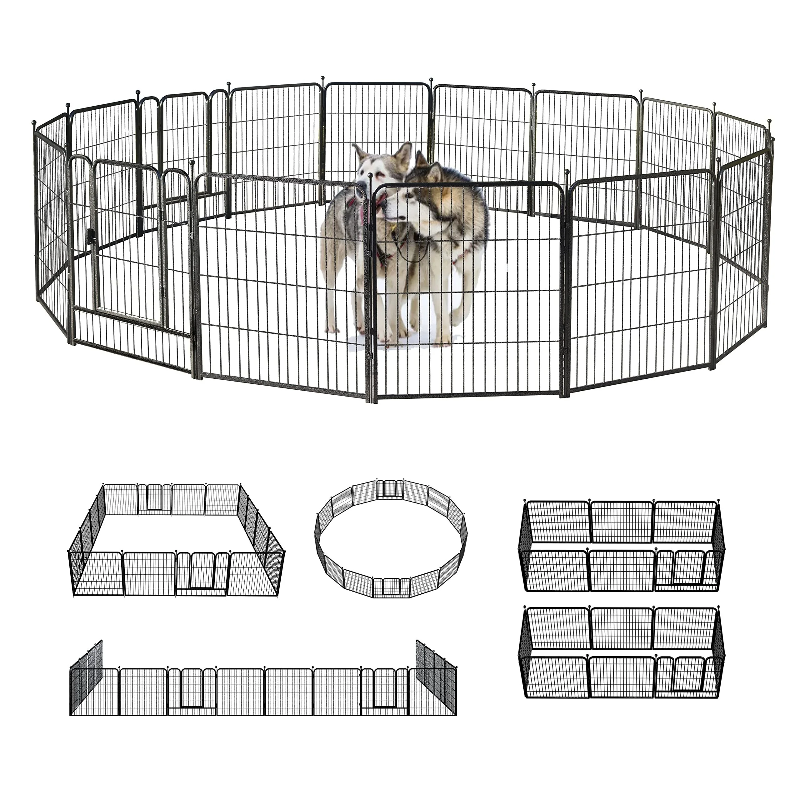 32 Inch 16 Panels Heavy Duty Metal Pet Dog Playpen, Playpen Indoor & Outdoor For Dog
32 Inch 16 Panels Heavy Duty Metal Pet Dog Playpen, Playpen Indoor & Outdoor For Dog