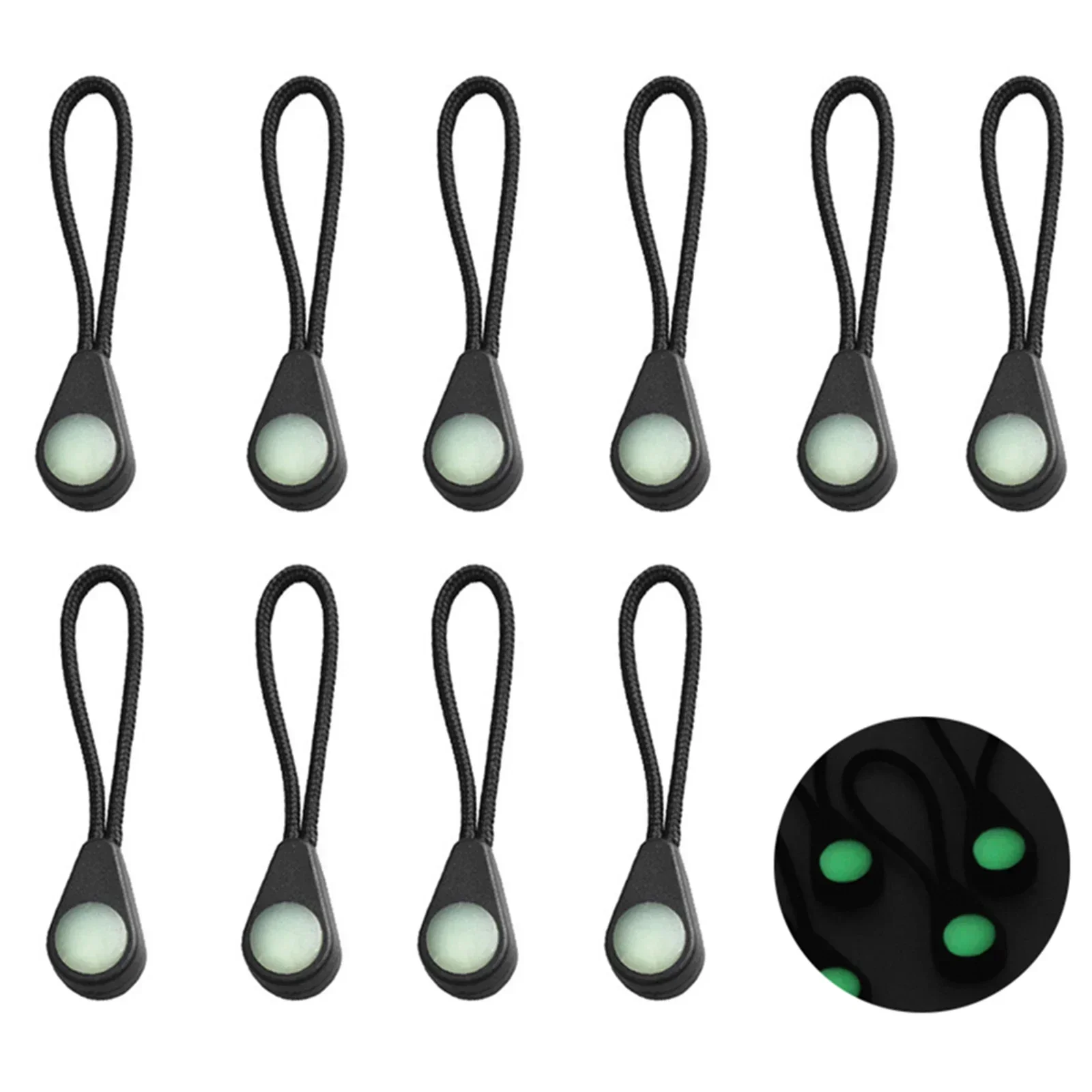 Zip Extension Zip Puller Luminous TPU+Polyester 10PCS Backpack Zip Puller Glow In The Dark Heads Zip Tags 2023 New
Zip Extension Zip Puller Luminous TPU+Polyester 10PCS Backpack Zip Puller Glow In The Dark Heads Zip Tags 2023 New