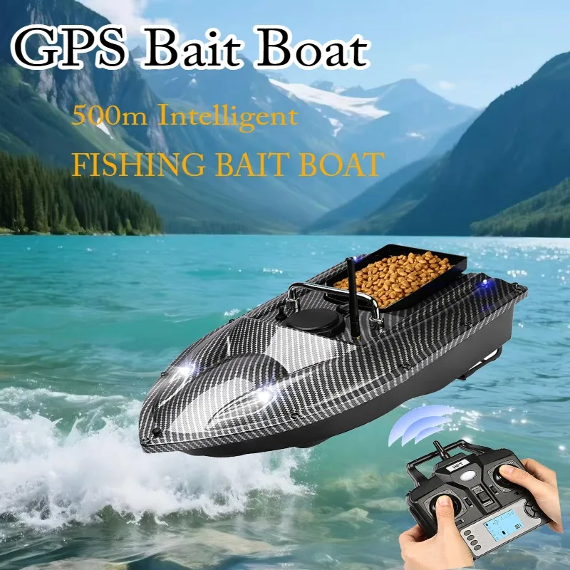 GPS Dual Motor Fishing Bait Boat Intelligent Remote Control Hook Delivery Boat Ultra Long Endurance 500m Remote Control Boat
GPS Dual Motor Fishing Bait Boat Intelligent Remote Control Hook Delivery Boat Ultra Long Endurance 500m Remote Control Boat