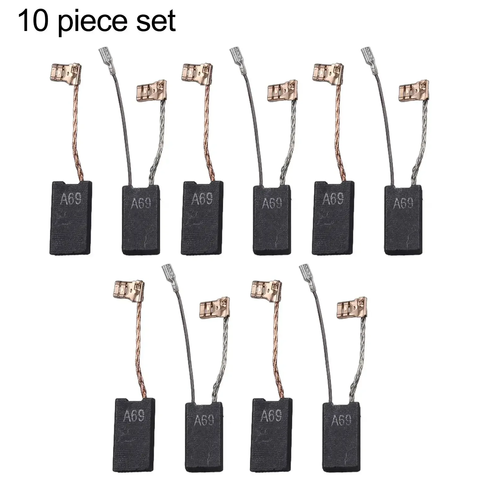 10pcs Carbon Brushes 12.5x6.4x25.2mm For 11235EVS 0611235739 11241EVS 0611241739 11248EVS 0611248739 Rotary Hammer Tool Parts
10pcs Carbon Brushes 12.5x6.4x25.2mm For 11235EVS 0611235739 11241EVS 0611241739 11248EVS 0611248739 Rotary Hammer Tool Parts