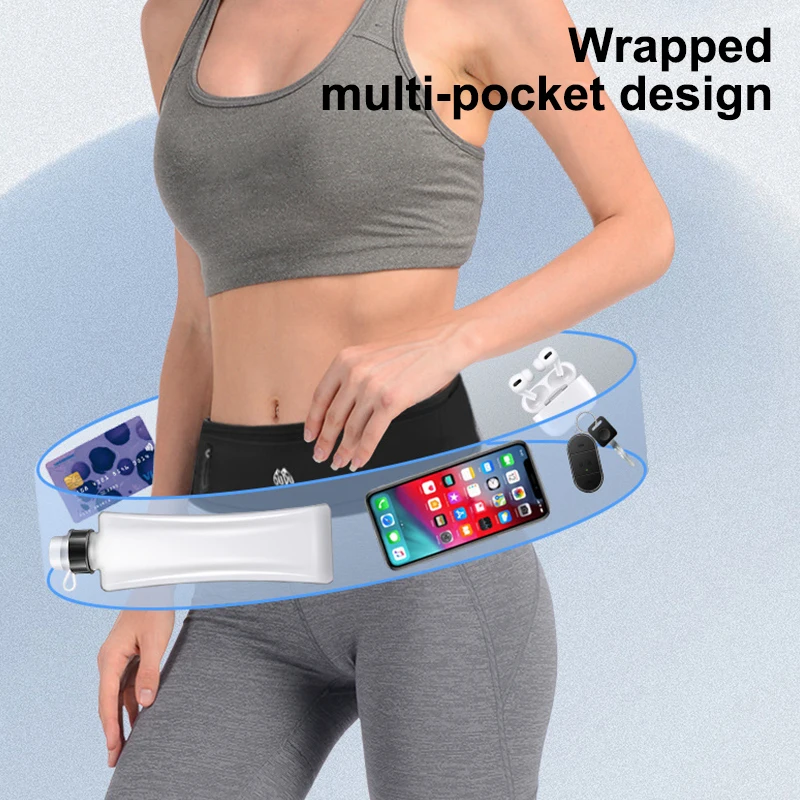 Running Belt Waist Bag with Water Bottle Holder Sports Fanny Pack Phone Pouch Jogging Gym Hydration Pack For Women Men
Running Belt Waist Bag with Water Bottle Holder Sports Fanny Pack Phone Pouch Jogging Gym Hydration Pack For Women Men