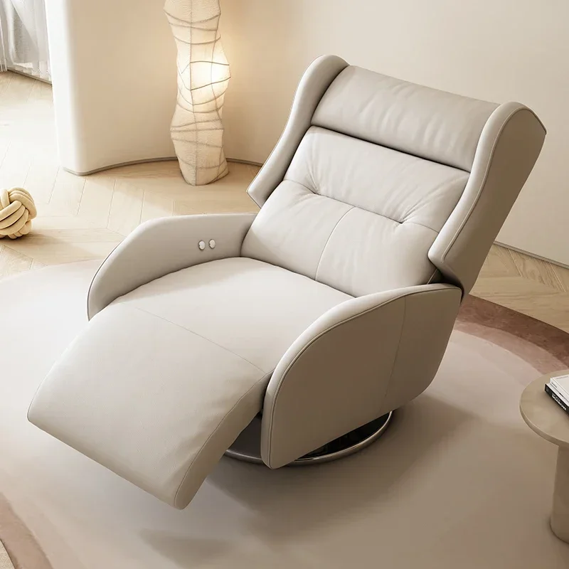 Single Sofa Electric Recliner Lazy Multifunctional Leather Recliner Rocking Chair Couch
Single Sofa Electric Recliner Lazy Multifunctional Leather Recliner Rocking Chair Couch