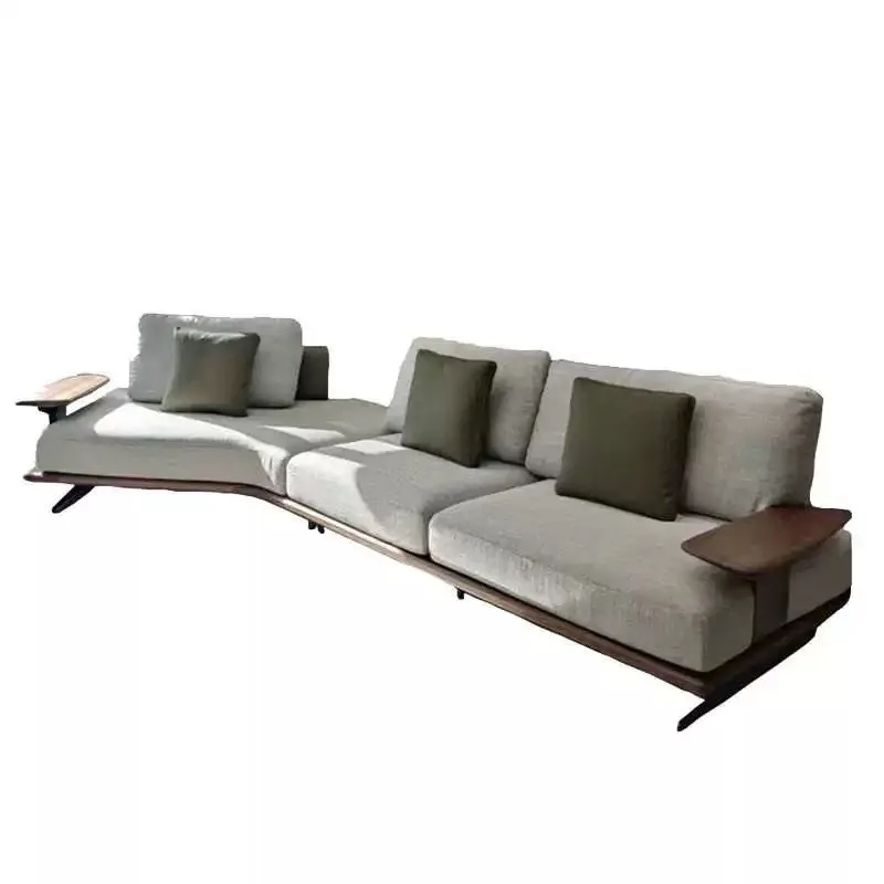#Modern Special-Shaped Sectional Fabric Sofa Set with Sofa Bed Solid Wood Base & Armrest for Lounge and Workshop Use
#Modern Special-Shaped Sectional Fabric Sofa Set with Sofa Bed Solid Wood Base & Armrest for Lounge and Workshop Use