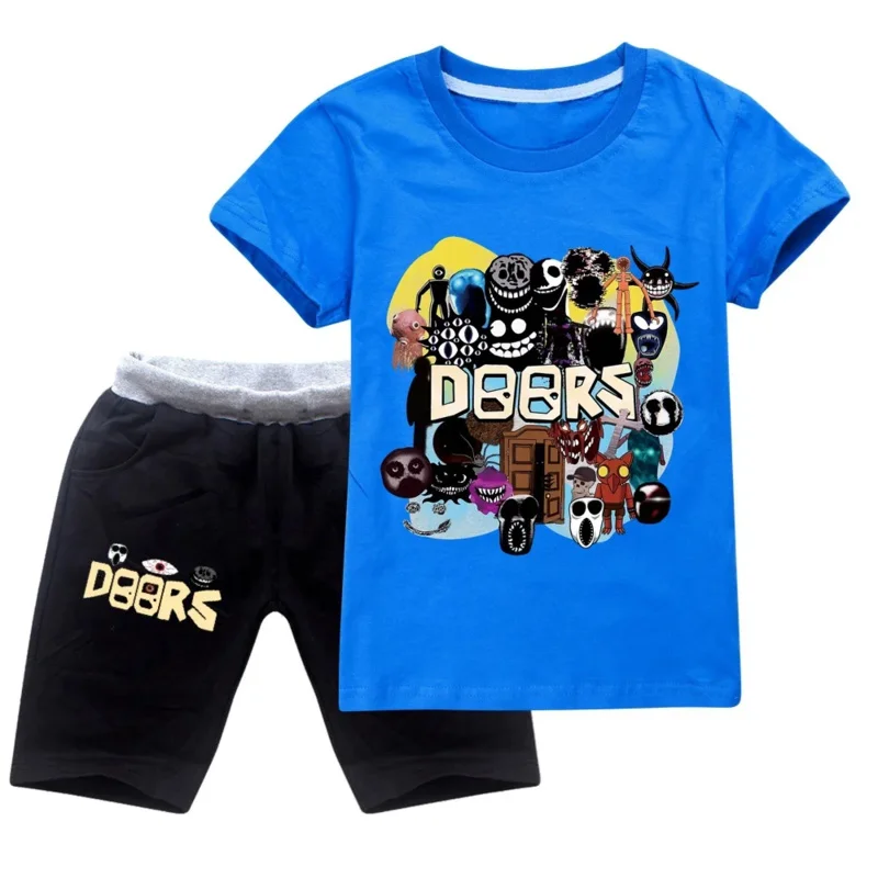 AIAI 2025Game Summer T-shirt Set Kid Boy Girl Cartoon Doors Anime Children Short Sleeve Tops Clothes
AIAI 2025Game Summer T-shirt Set Kid Boy Girl Cartoon Doors Anime Children Short Sleeve Tops Clothes