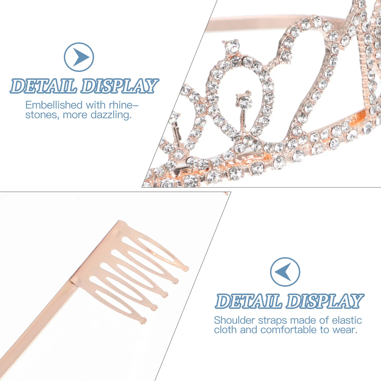 1 set Crown Shoulder Strap Decor Supplies Birthday Gift Elastic Fabric Girl Bridegroom Cloth For Birthday Party Sash Crown Set
1 set Crown Shoulder Strap Decor Supplies Birthday Gift Elastic Fabric Girl Bridegroom Cloth For Birthday Party Sash Crown Set