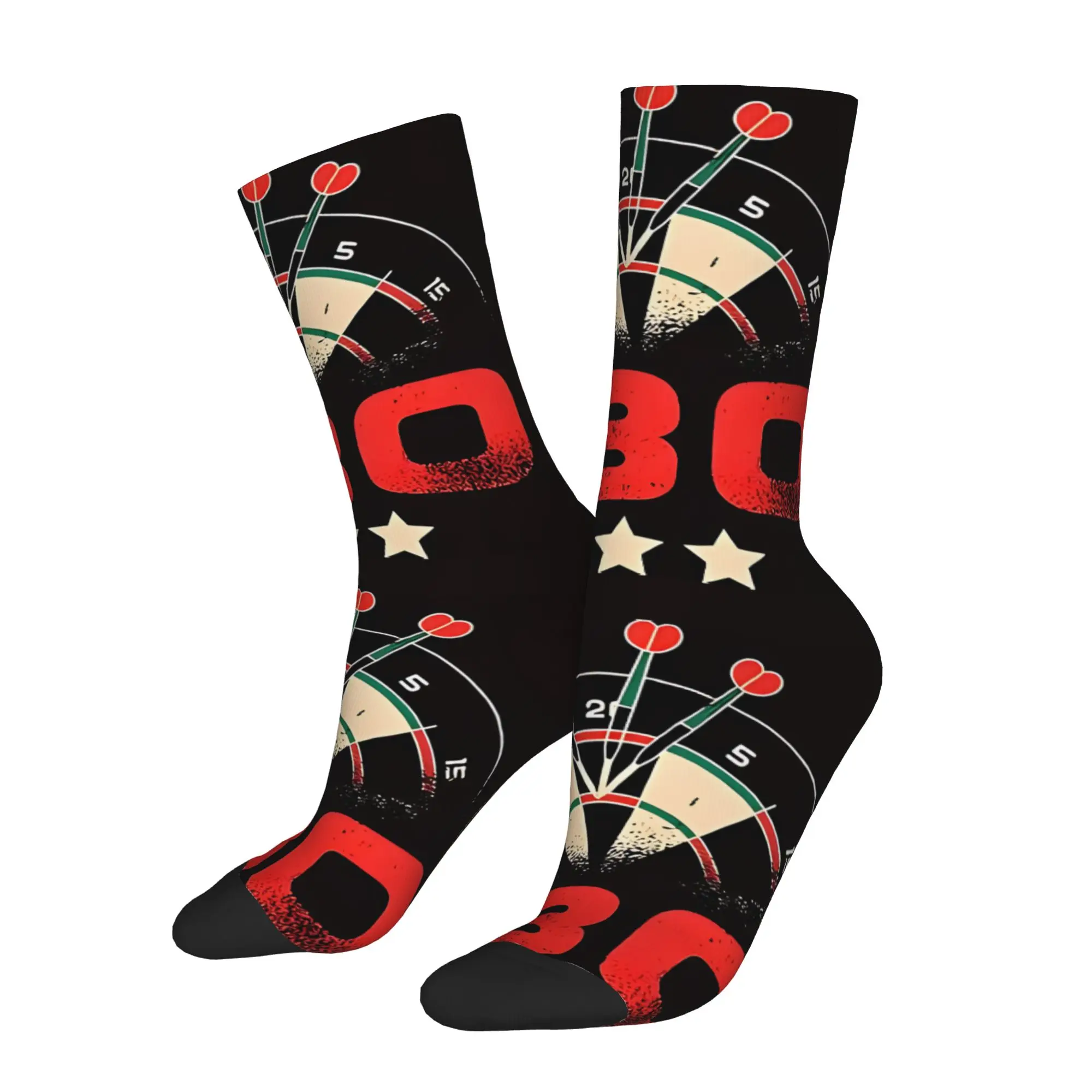 1 Pair Funny Happy Men's Sock Dartboard Arrow Darts Player 180 Bullseye Target Dartist Vintage Harajuku Dart Hip Hop Sock
1 Pair Funny Happy Men's Sock Dartboard Arrow Darts Player 180 Bullseye Target Dartist Vintage Harajuku Dart Hip Hop Sock