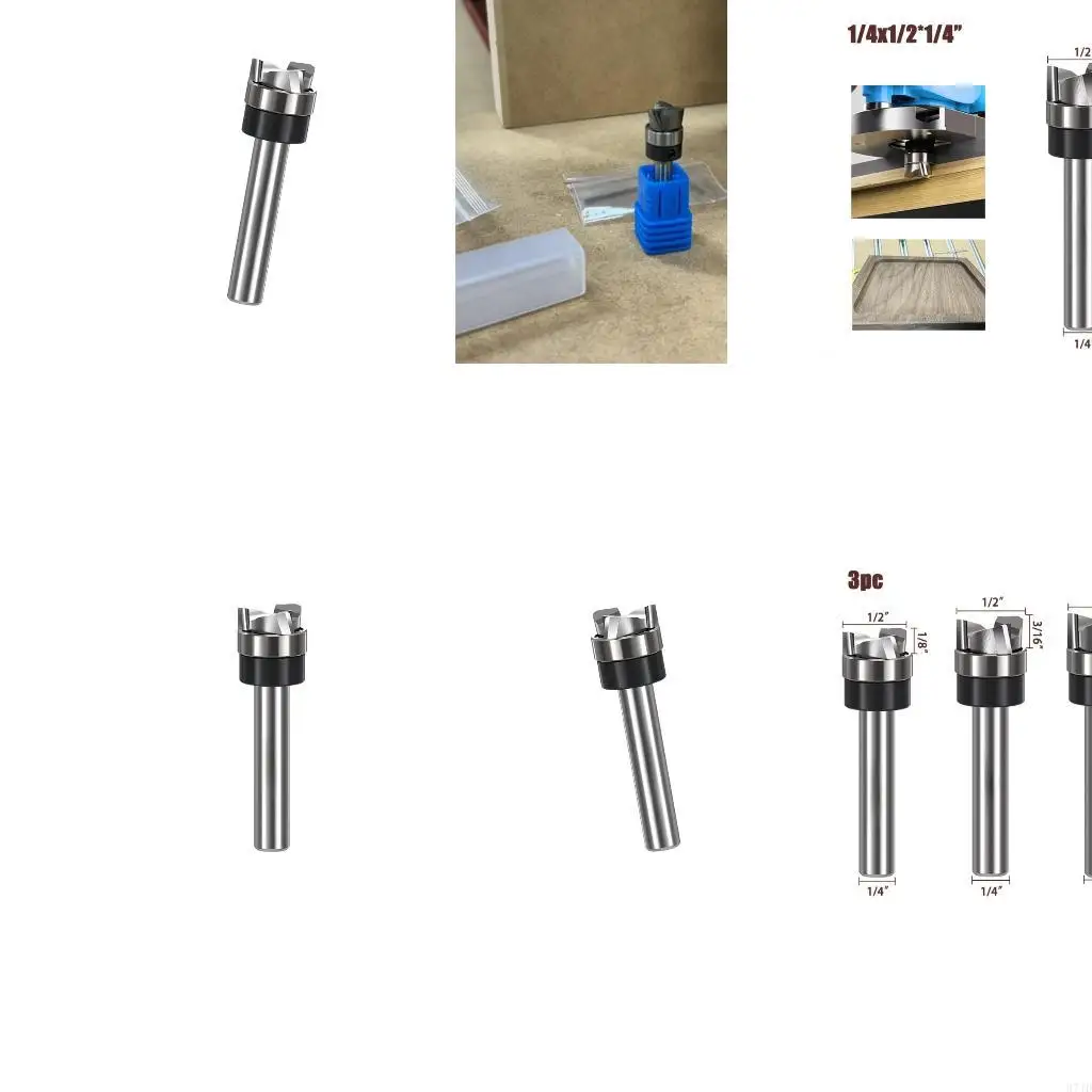 High Accuracy 3 Flute Helical Routers Bit With Ball Bearing For Smooth Woodworking On Hardwood Plywood Density Fiberboard 37JD
High Accuracy 3 Flute Helical Routers Bit With Ball Bearing For Smooth Woodworking On Hardwood Plywood Density Fiberboard 37JD