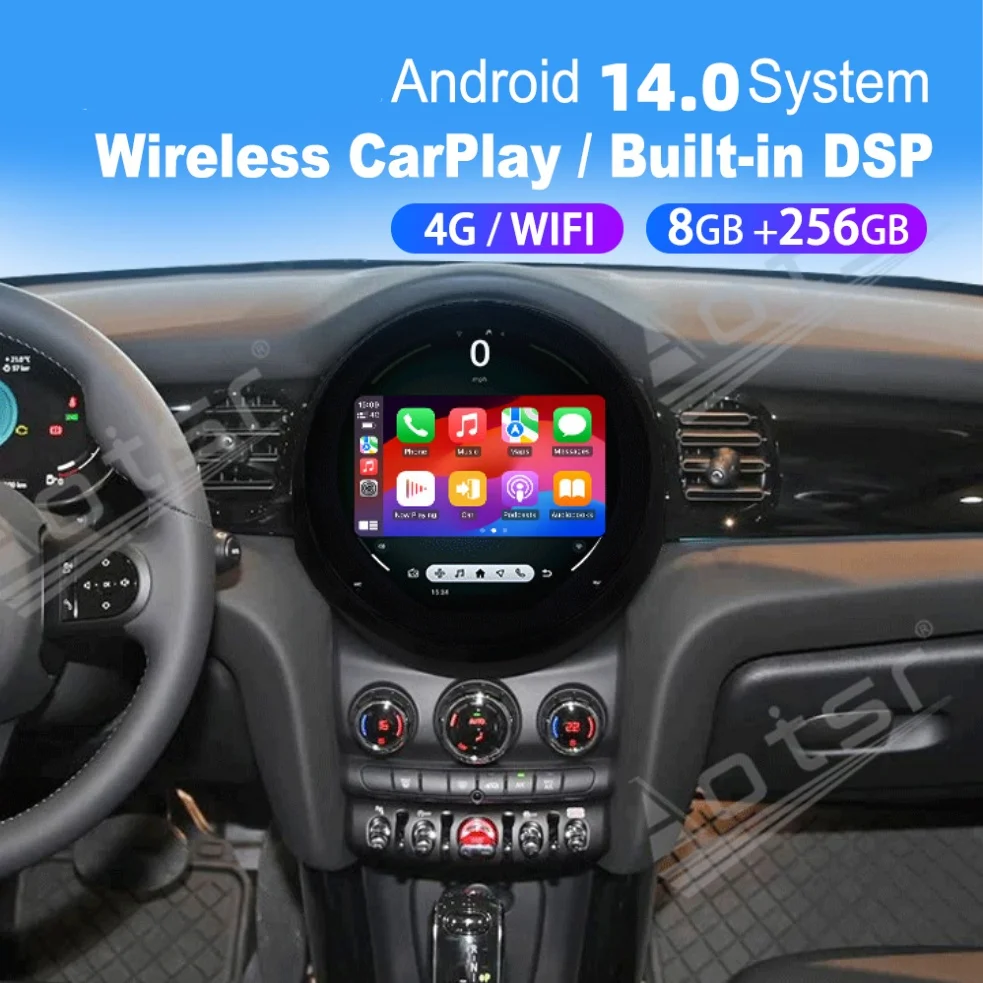 11,7-дюймовый автомобильный мультимедийный плеер для BMW mini 2016 ~ 2023 Android Auto Carplay GPS-навигация Автомобильный радиоприемник Стерео головное устройство
11,7-дюймовый автомобильный мультимедийный плеер для BMW mini 2016 ~ 2023 Android Auto Carplay GPS-навигация Автомобильный радиоприемник Стерео головное устройство