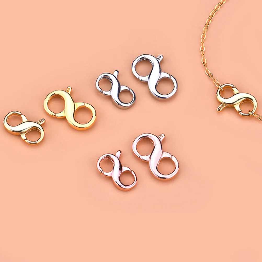 Premium Double Opening Bracelet Diy Jewelry Clasp Necklace Extender Craft Accessory Silver Buckle Connector For Diy Bracelet
Premium Double Opening Bracelet Diy Jewelry Clasp Necklace Extender Craft Accessory Silver Buckle Connector For Diy Bracelet