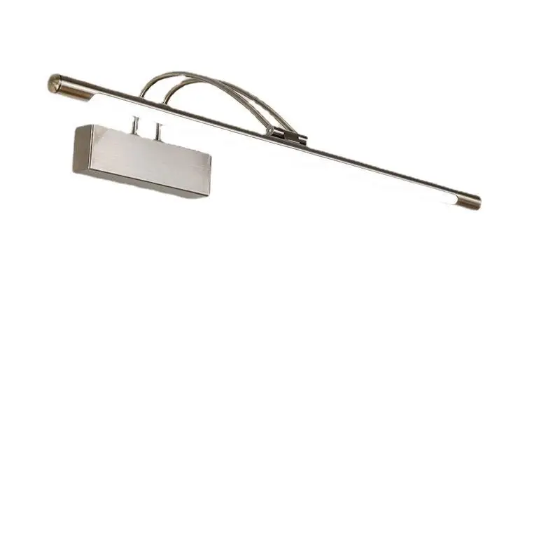 Bronze sand nickel mirror cabinet baking paint, bathroom mirror light, bathroom fireproof and moisture-proof mirror light
Bronze sand nickel mirror cabinet baking paint, bathroom mirror light, bathroom fireproof and moisture-proof mirror light