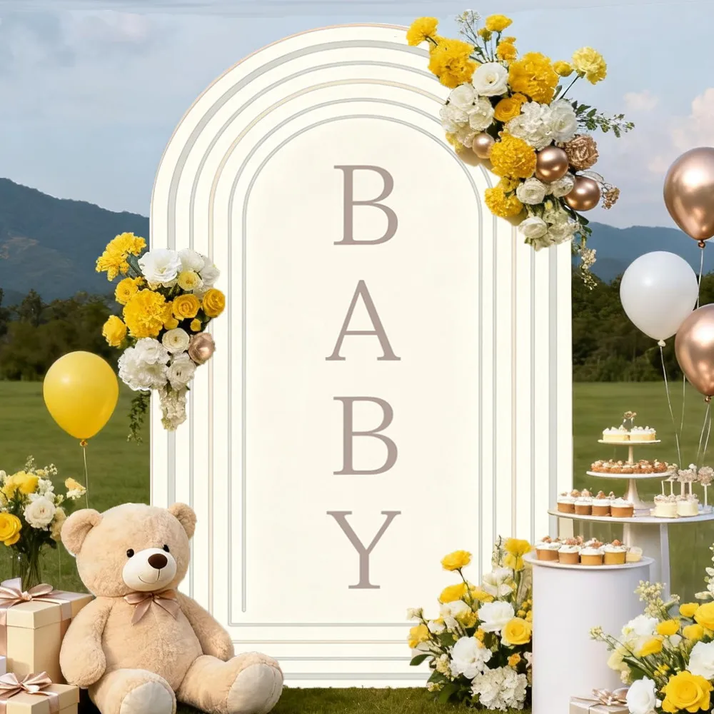 Baby Shower Decor Arch Backdrop Cover Newborn Baby 1st Birthday Party Decoration Spandex Photo Background Arch Stand Covers
Baby Shower Decor Arch Backdrop Cover Newborn Baby 1st Birthday Party Decoration Spandex Photo Background Arch Stand Covers