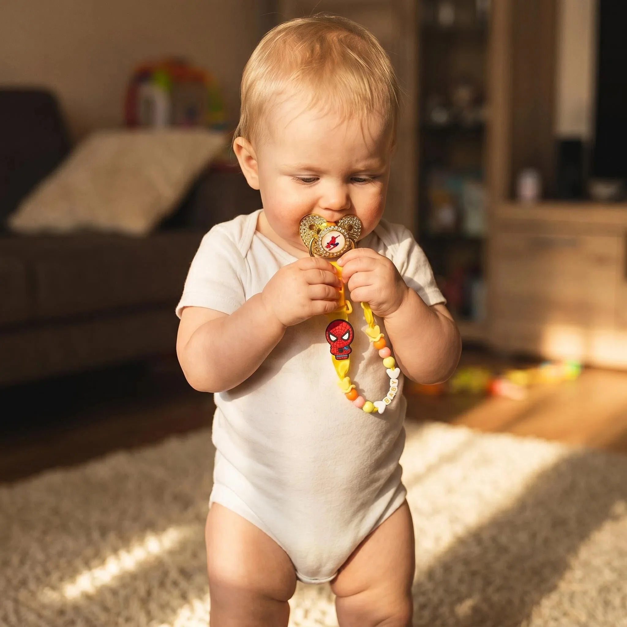 Custom Text Personalised Baby Pacifier Clip ComboNewborn Silicone Soother Customized Name Dummy Infant Daily Use Nursing
Custom Text Personalised Baby Pacifier Clip ComboNewborn Silicone Soother Customized Name Dummy Infant Daily Use Nursing