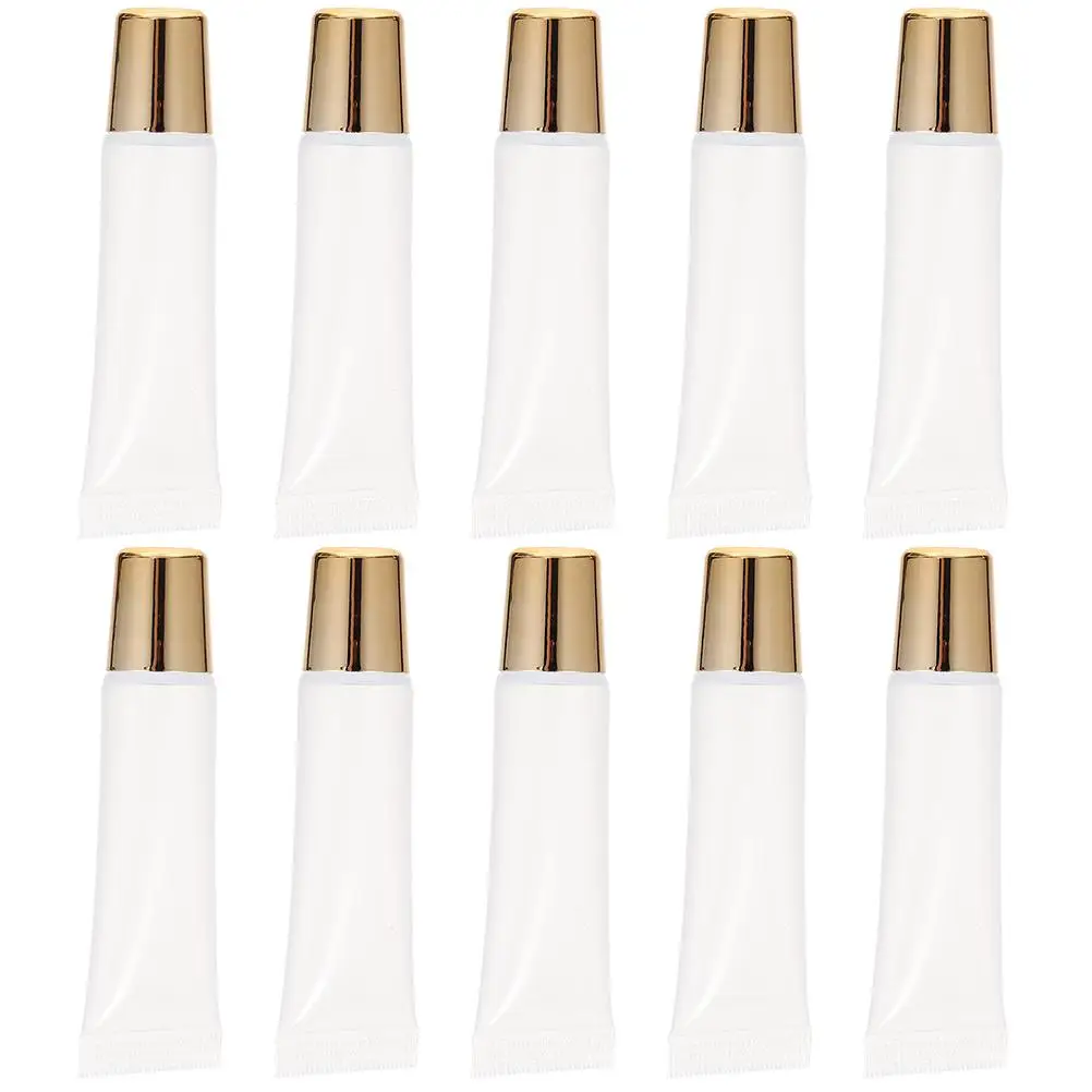 50 Pcs Gilded Lipstick Tube Gloss Travel Tint Airport Liquid Bags Pp Use Glazes Container
50 Pcs Gilded Lipstick Tube Gloss Travel Tint Airport Liquid Bags Pp Use Glazes Container