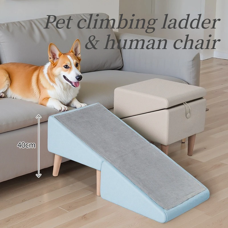 Indoor Wooden-leg Dog Ramp Multi Functional Puppy Folding Ramp Dog Steps Bed Couch Safety Pet Stairs for Small Medium Dogs Cats
Indoor Wooden-leg Dog Ramp Multi Functional Puppy Folding Ramp Dog Steps Bed Couch Safety Pet Stairs for Small Medium Dogs Cats