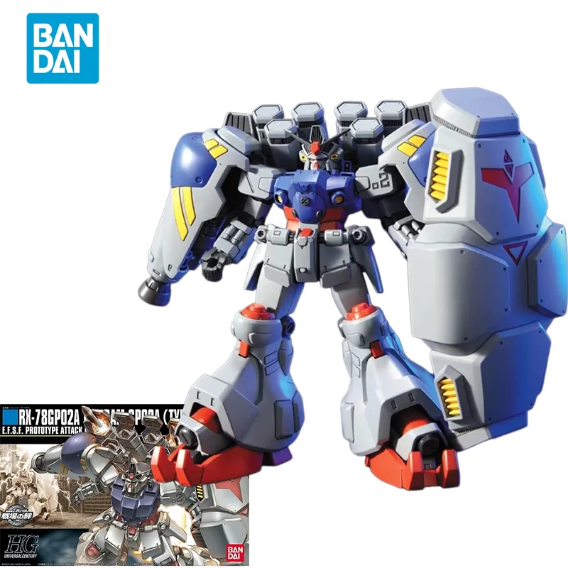 Bandai Original GUNDAM HGUC 1/144 Anime RX-78 GP02A (TYPE-MLRS)Action Figure Assembly Model Toys Collectible Gifts for Children
Bandai Original GUNDAM HGUC 1/144 Anime RX-78 GP02A (TYPE-MLRS)Action Figure Assembly Model Toys Collectible Gifts for Children