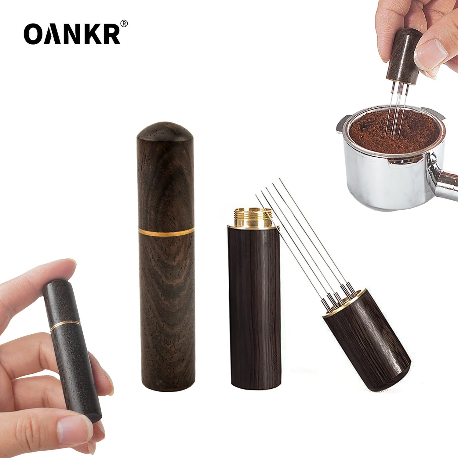 OANKR WDT Espresso Coffee Stirrer Needle Distributor Coffee Powder Stirrer Wood Handle Coffee Stirring Tool Barista Accessries
OANKR WDT Espresso Coffee Stirrer Needle Distributor Coffee Powder Stirrer Wood Handle Coffee Stirring Tool Barista Accessries