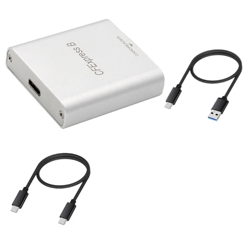 USB CFexpressType B Memory Card Reader USB 3.1 10Gbps CFexpressReader for SLR Laptop Accessories Cardreader
USB CFexpressType B Memory Card Reader USB 3.1 10Gbps CFexpressReader for SLR Laptop Accessories Cardreader