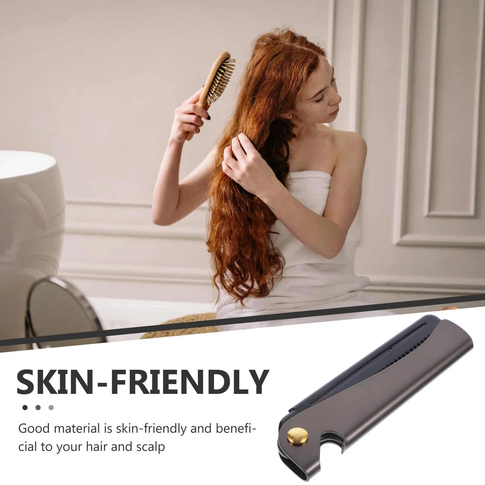 Stainless Steel Golden Plated Beard Comb Foldable Hair Styling Tool Portable Travel Mustache Pocket Comb For Men Small Gift Box
Stainless Steel Golden Plated Beard Comb Foldable Hair Styling Tool Portable Travel Mustache Pocket Comb For Men Small Gift Box