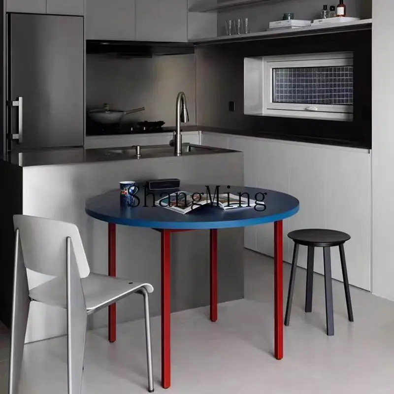 CL modern simple small apartment home color desk minimalist style Internet celebrity coffee table
CL modern simple small apartment home color desk minimalist style Internet celebrity coffee table