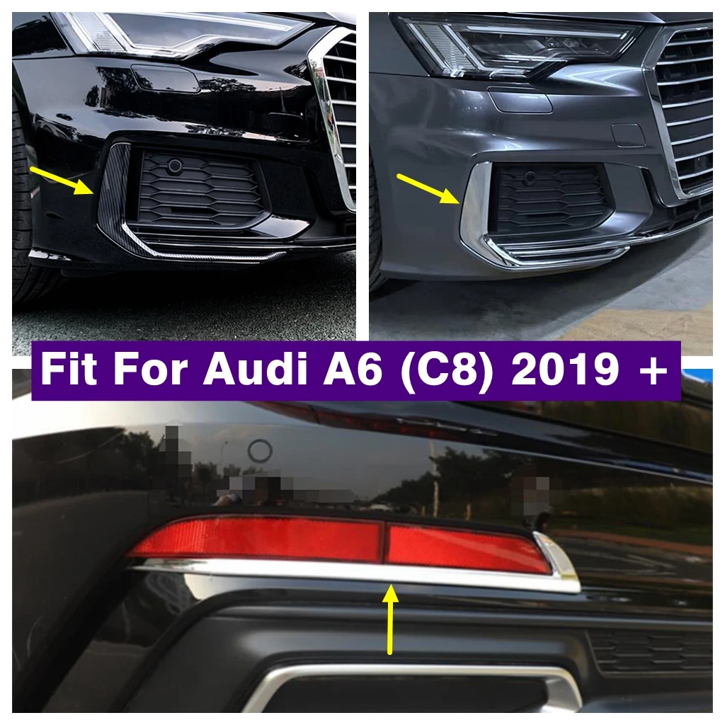Front Rear Fog Light Lamp Eyelid Eyebrow Decoration Stripes Cover Trim Fit For Audi A6 C8 2019 - 2023 Car Accessories
Front Rear Fog Light Lamp Eyelid Eyebrow Decoration Stripes Cover Trim Fit For Audi A6 C8 2019 - 2023 Car Accessories