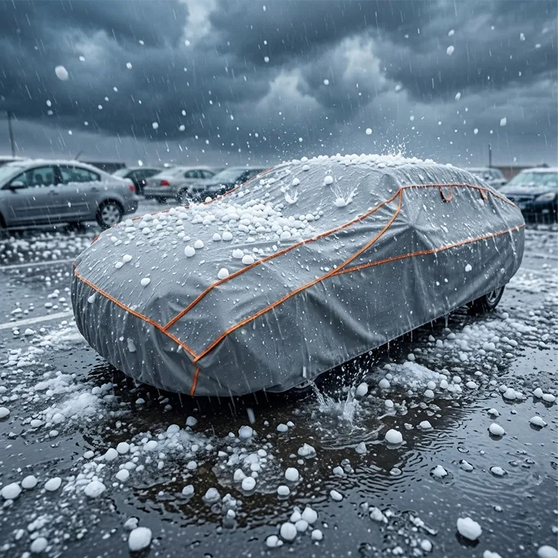 Heavy Duty 5mm EVA Multi-Layered Outdoor Full Car Cover Custom Logo Waterproof Anti Hail Car Cover
Heavy Duty 5mm EVA Multi-Layered Outdoor Full Car Cover Custom Logo Waterproof Anti Hail Car Cover