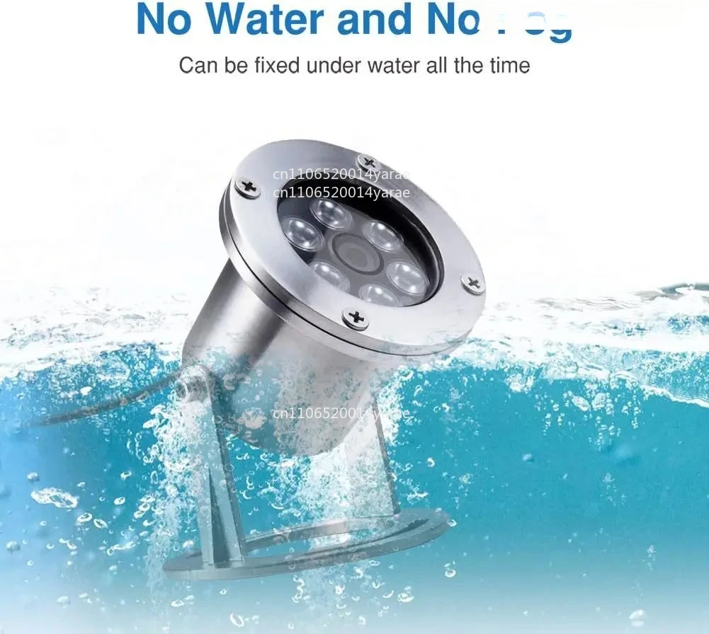 IP68 Водонепроницаемая HD 5MP подводная камера 304 Аквариумная камера из нержавеющей стали Бассейн POE IP-камера видеонаблюдения 4K Настраиваемая
IP68 Водонепроницаемая HD 5MP подводная камера 304 Аквариумная камера из нержавеющей стали Бассейн POE IP-камера видеонаблюдения 4K Настраиваемая