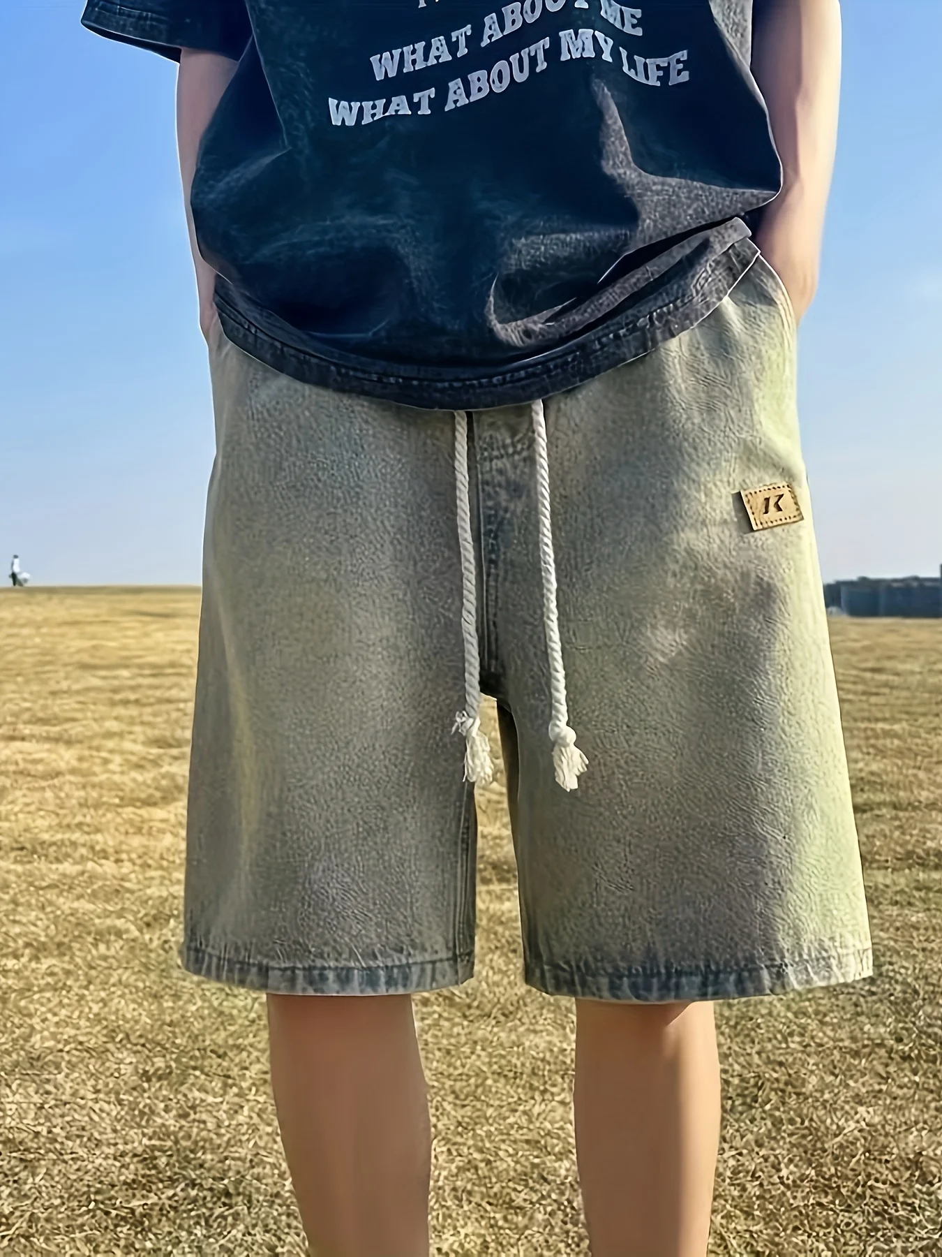 Summer Thin Starry Sky Pattern Denim Shorts for Men, Loose Straight-Leg Mid-Length Pants, American Style Trendy Casual Five-Point Jeans
Summer Thin Starry Sky Pattern Denim Shorts for Men, Loose Straight-Leg Mid-Length Pants, American Style Trendy Casual Five-Point Jeans
