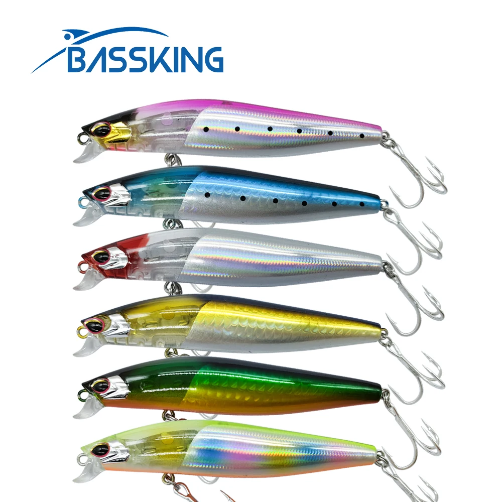 BASSKING Плавающая приманка для гольяна 95 мм 13,4 г Рыболовные приманки Pesca Bass Wobbler Swimbait Искусственная жесткая приманка Снасти для морской рыбалки
BASSKING Плавающая приманка для гольяна 95 мм 13,4 г Рыболовные приманки Pesca Bass Wobbler Swimbait Искусственная жесткая приманка Снасти для морской рыбалки